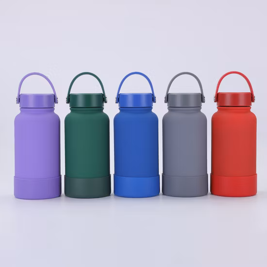 Bottiglia thermos a bocca larga in acciaio inossidabile 304 isolata sotto vuoto accettabile OEM