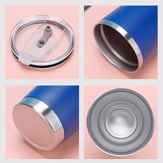 Bottiglia d'acqua per birra da viaggio in acciaio inossidabile da 30 once con coperchio magnetico a doppia parete isolata all'ingrosso