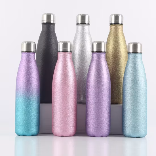 Thermos intelligente con logo personalizzato di grande capacità Boccetta per vuoto portatile a doppia parete in acciaio inossidabile all'ingrosso da 1000 ml