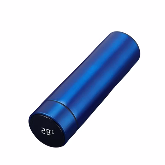 Bottiglie in acciaio inossidabile da 500 ml con display a LED Bottiglia sottovuoto per acqua intelligente con temperatura intelligente