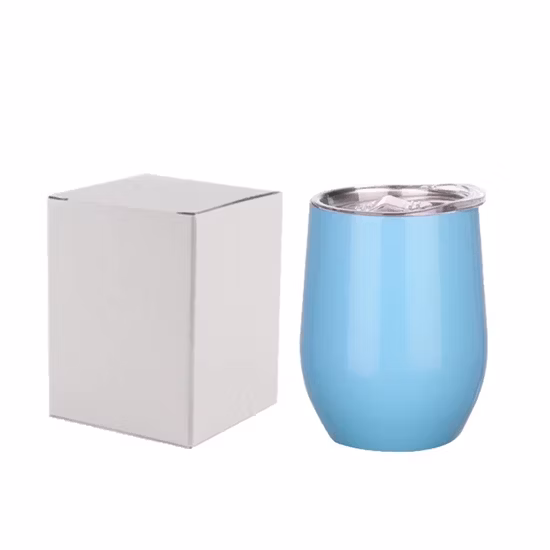 Tazza da caffè da 12 once, tazza termica, tazza con coperchio, tazza a doppia parete isolata sotto vuoto in acciaio inossidabile