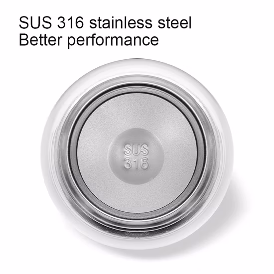 Bottiglia d'acqua isolata sotto vuoto da 480 ml a prova di perdite all'ingrosso realizzata in acciaio inossidabile 316