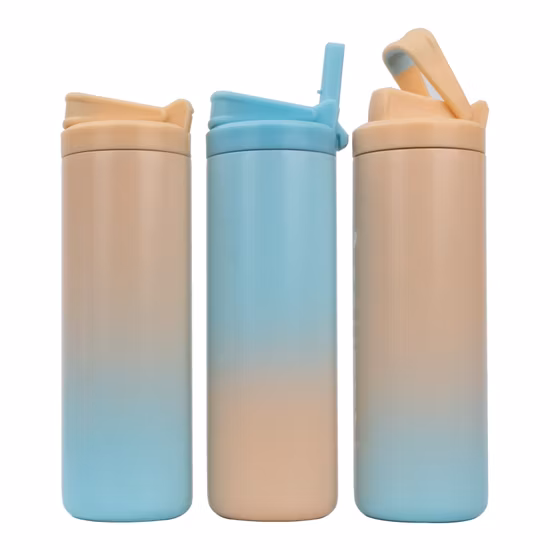 Borraccia in acciaio inox con sottovuoto a doppia parete